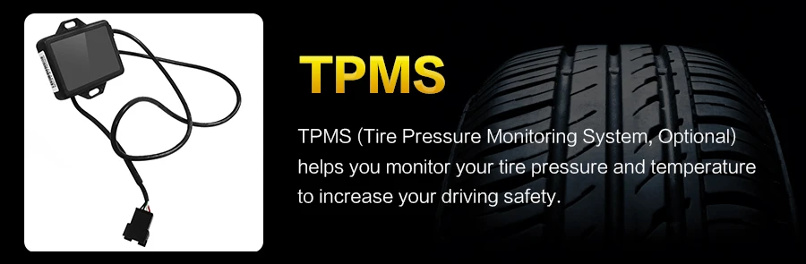 

Car Monitor TPMS only fits for our store Hizpo Brand car DVD players