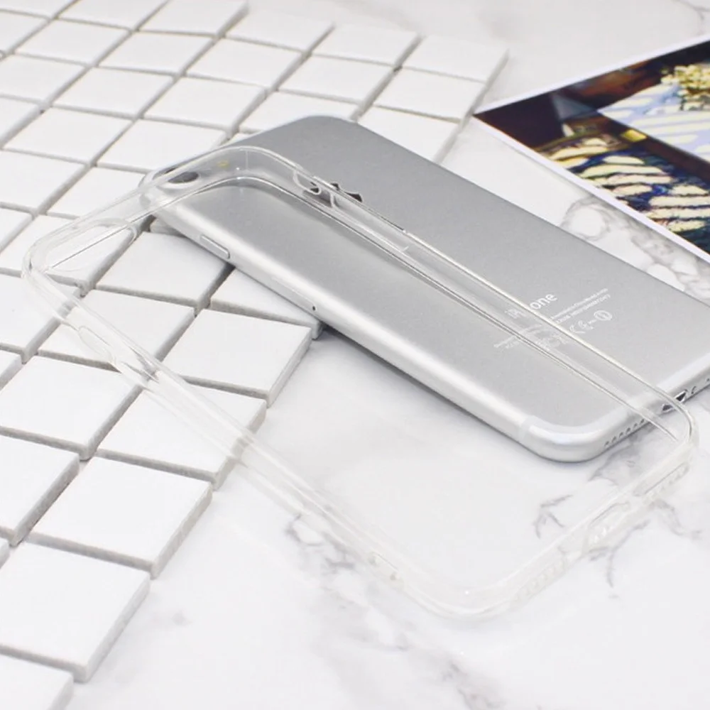 Прозрачный Гибридный Бампер Жесткий ПК чехол мягкая рамка противоударный для