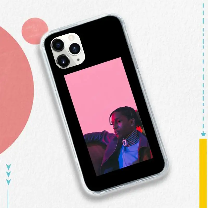

ASAP Rocky famous Rapper Phone Case for iPhone 11 12 pro XS MAX 8 7 6 6S Plus X 5S SE 2020 XR