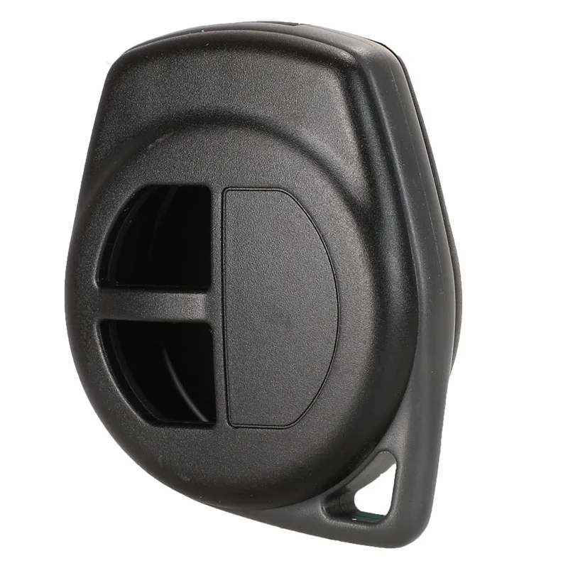 No Blade No Pad Jingyuqin 2 кнопки дистанционного ключа чехол+ Кнопка Pad для Suzuki Grand Vitara Igins Alto SX4 Agila Fob оболочки HU133R TOY43 SZ11R лезвие - Цвет: No Blade No Pad