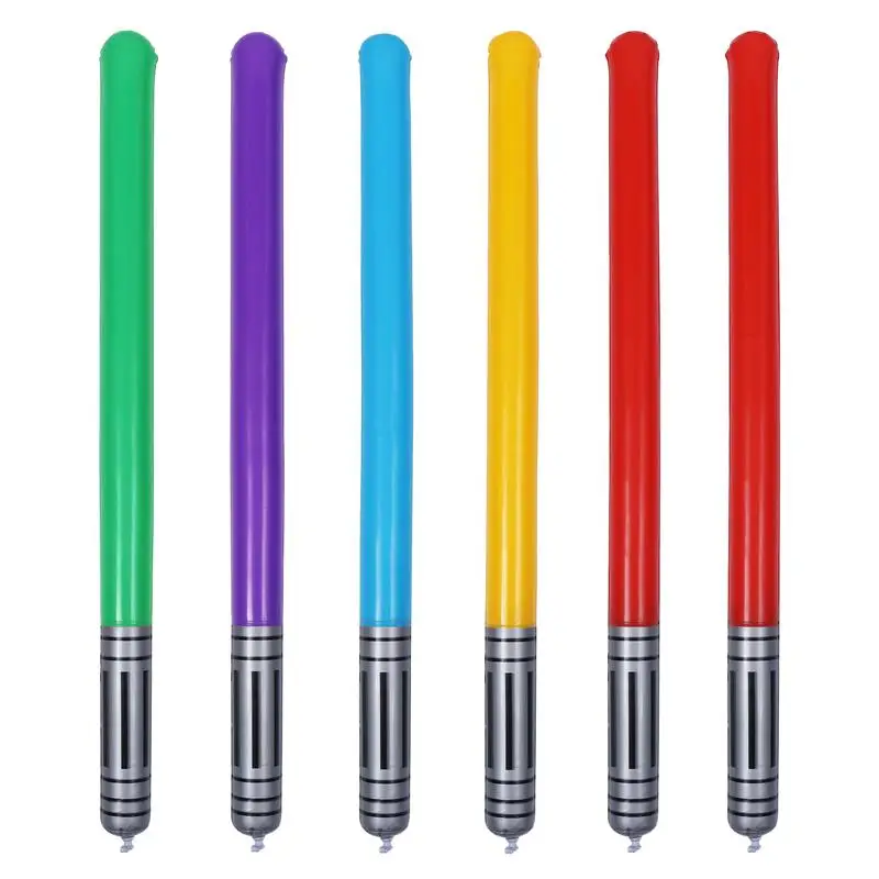 Надувной световой меч 6 шт. реквизит для сцены уличная Веселая игра сувениры