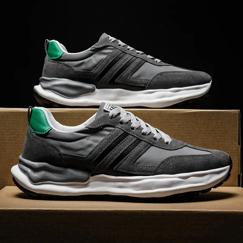 

Men's Shoes 2021 Summer New Breathable Ice Silk Sports Casual Men's Shoes Running Shoes