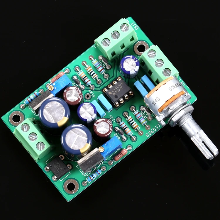 

NEW NE5532 Fully Direct Coupled Dual Op Amp HiFi Preamplifier Audio Finished Board