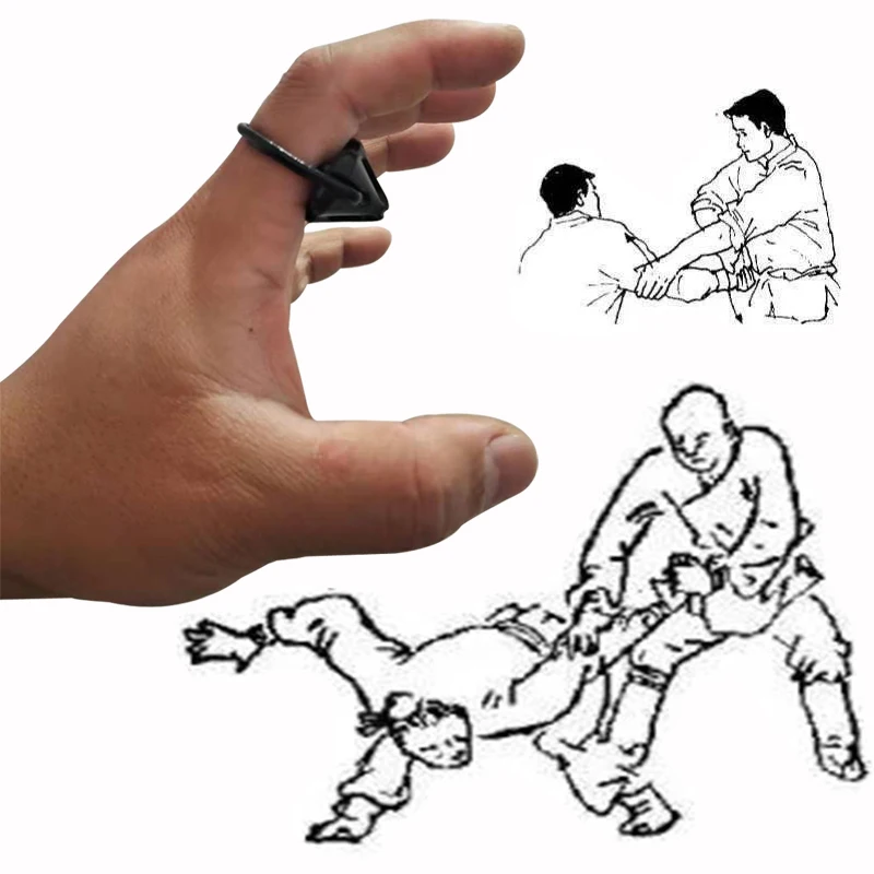 2 шт. персональное защитное Скрытая Грифон сцепление палец кольцо боевых