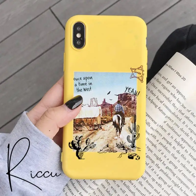 

Fashion mayorals bear lion Phone Case for iPhone 8 7 6 6S Plus X 5S SE 2020 XR 11 12 Pro mini pro XS MAX Candy yellow Silicone