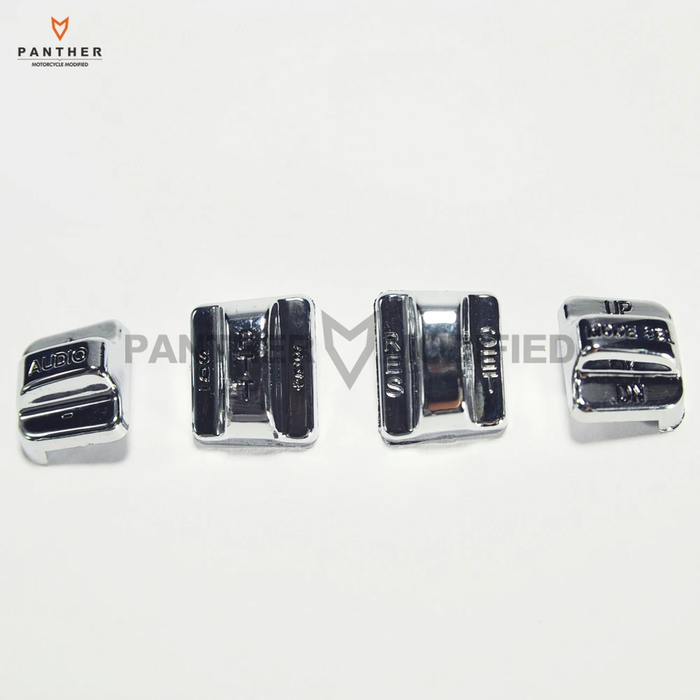 10X шт. хромированный чехол для мотоцикла с переключателем круиз контроля Harley Touring