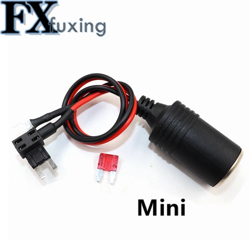 

Кабель зарядного устройства из чистой меди для автомобильного прикуривателя гнездовой разъем переходник Кабель предохранитель средний мини микро M2 автомобильный предохранитель