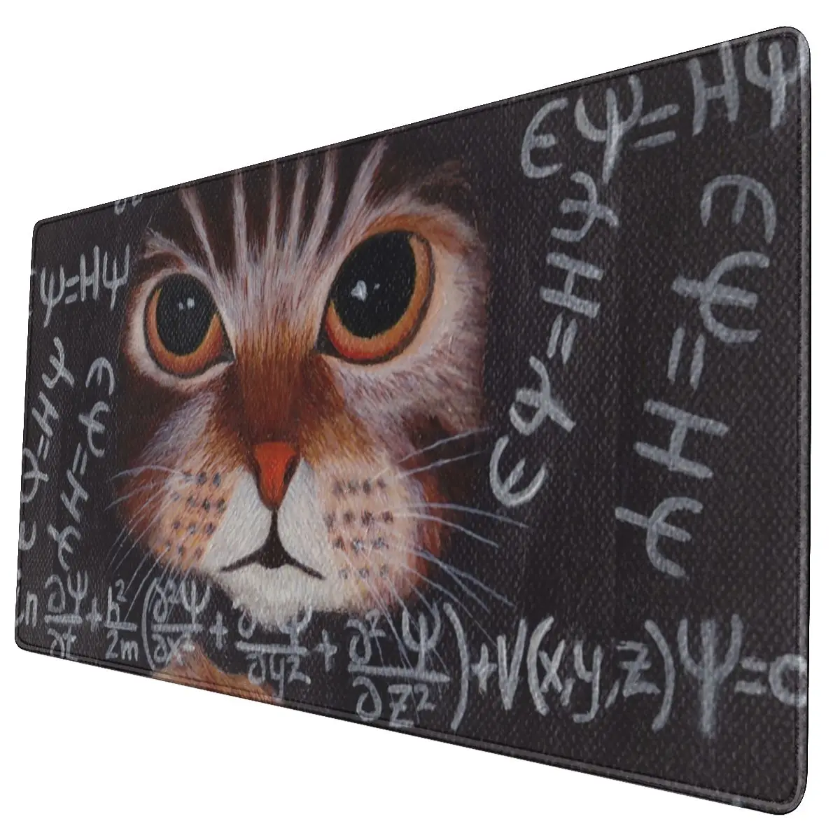 

Schrodinger Cat Kitty Science Physics Keyboard Table Mat Mousepad XXL Game Anti-slip Natural Rubber Gamer Mouse pad