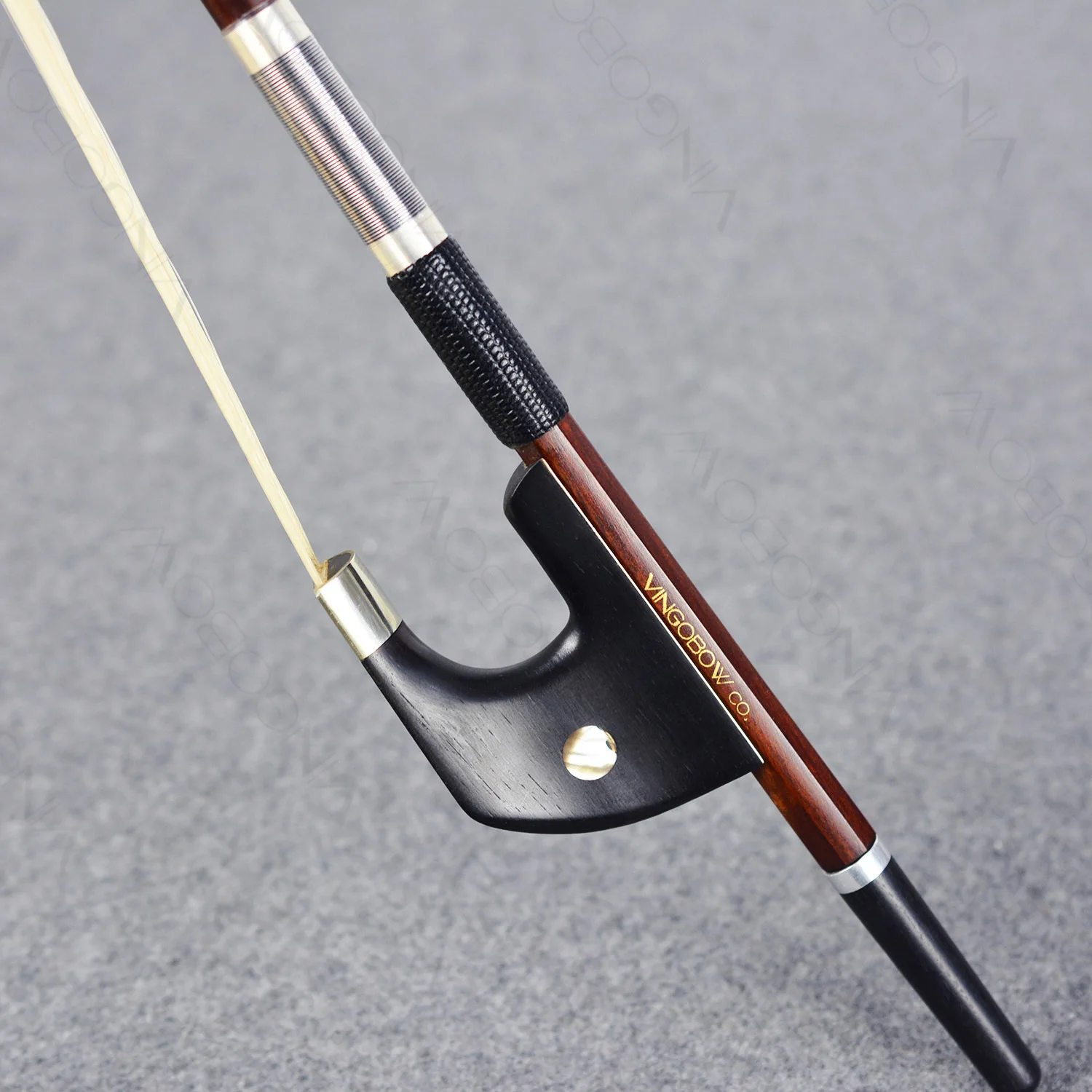 Concert IPE German Style Double Bass Bow TOP Craftsmanship Pernambuco Performance Deep and Powerful Tone Well-selected Mongolian