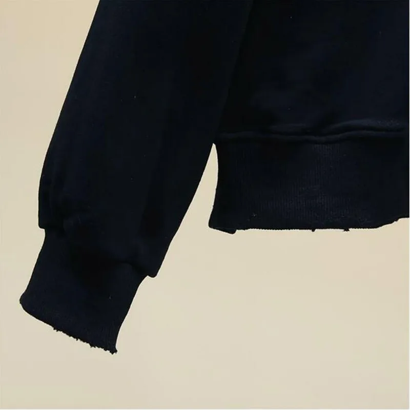 

streetwear hoodies women autumn casual loose cotton sweatshirt denim patchwork hooded fashion long sleeve hoodies Removable Top