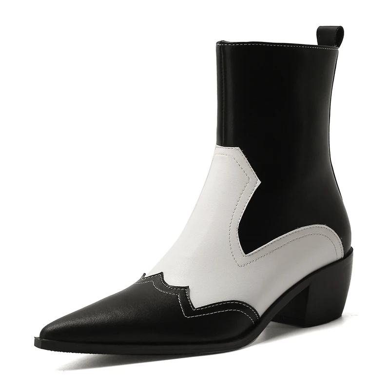 Шорты из искусственной кожи Женские ботильоны сезон осень зима Высокий