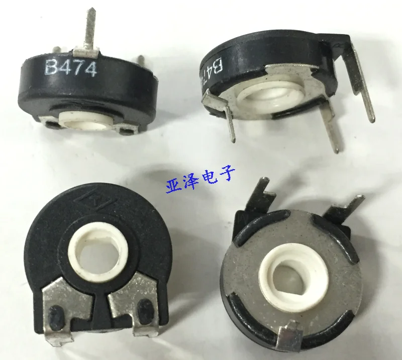 Испанский потенциометр регулируемый горизонтальный полуось отверстие