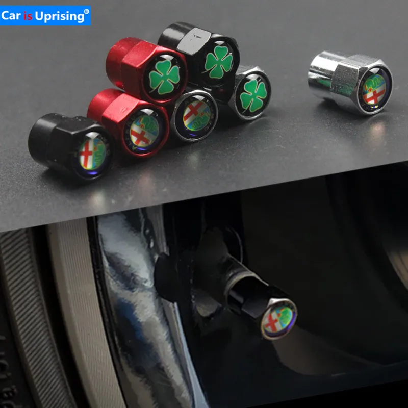 40 шт. колпачки для автомобильных шин пневматических чехол Alfa Romeo 159 147 MITO Giulia GT Spider