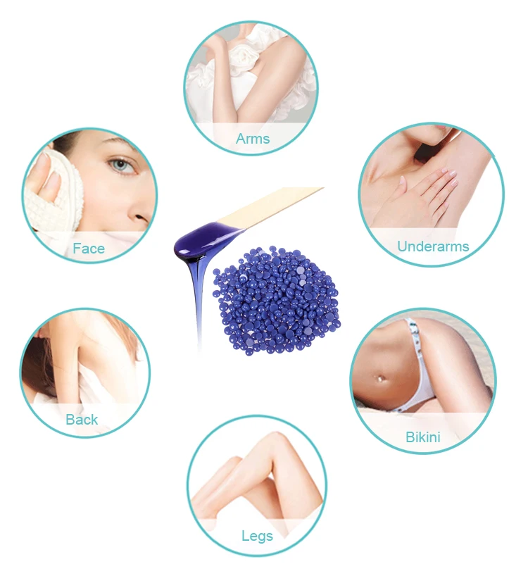 

200g 300g/Pack Wax beans Removing Bikini Face Hair Legs Arm Hot Film Wax Pellet Hard Wax Hair Removal Bean For Women Men