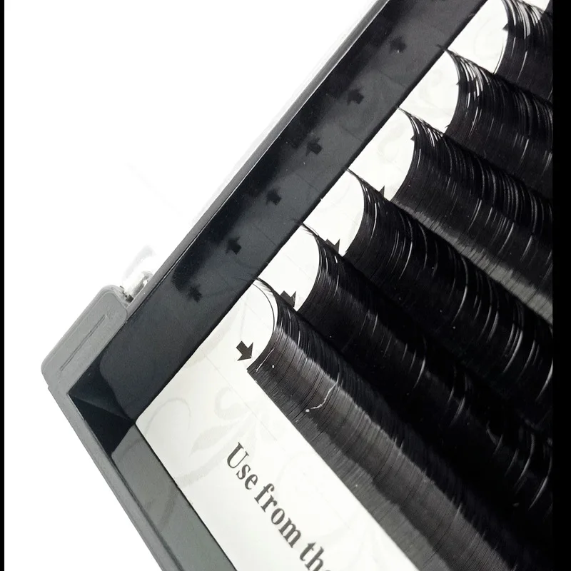 Ресницы BRILLANT толстые объемные округлые прививки круг природа салон красоты