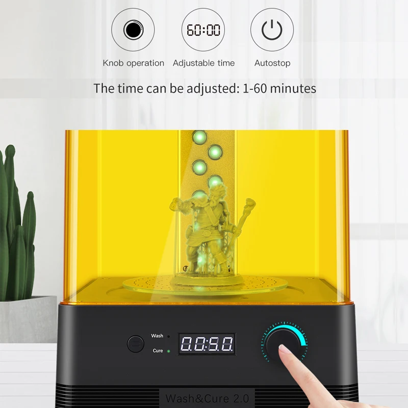 ANYCUBIC 3D-принтеры мыть и аппарат для лечения 2-в-1 УФ отверждения смолы модели impressora