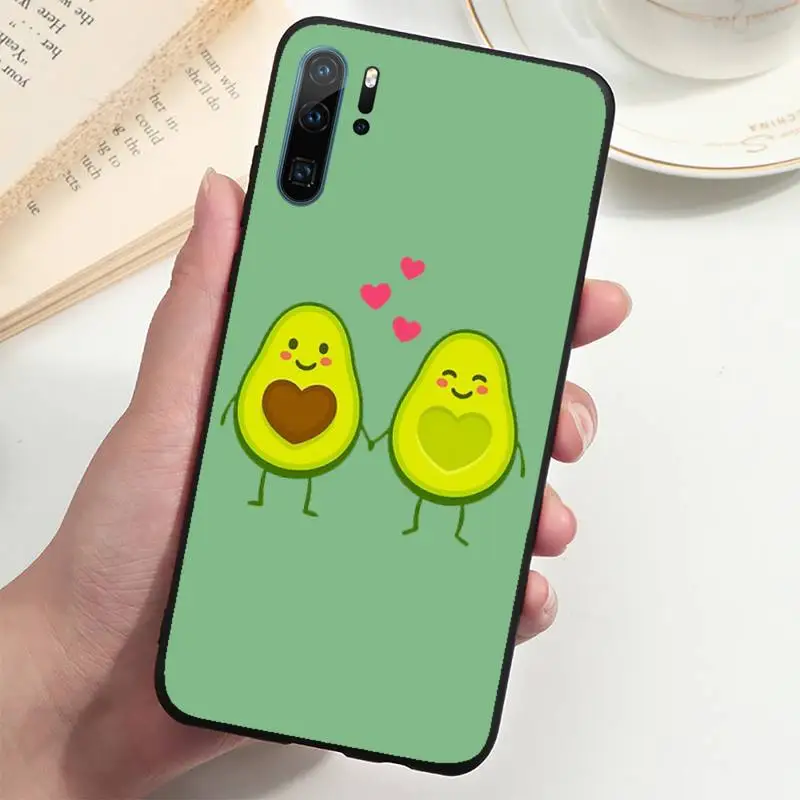

Avocado cute cartoon Phone Case For Huawei P20 P30 P40 lite Pro P Smart 2019 Mate 10 20 Lite Pro Nova 5t