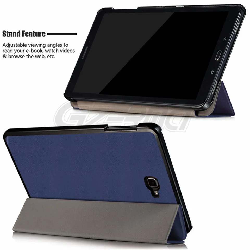 Для samsung Galaxy TAB A 10,1 P580 с S ручкой Магнитная откидная защитная оболочка чехол-подставка чехол для смарт-планшета чехол s+ пленка