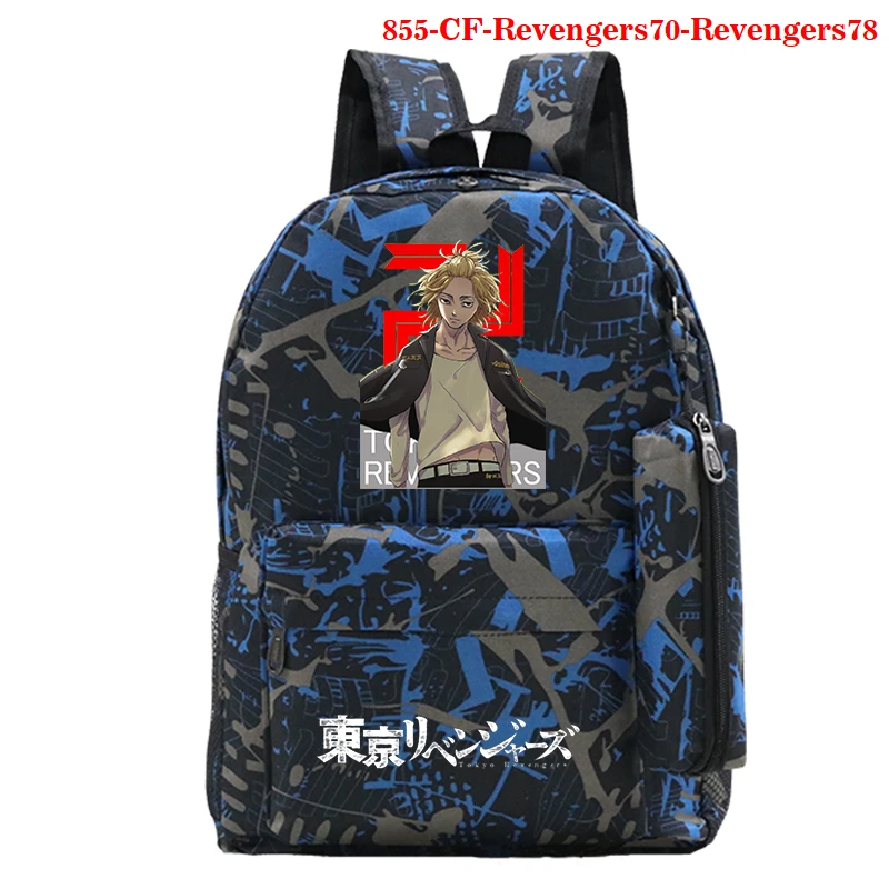 

Anime Tokyo Revengers Children School Bags for Teenagers Boys Girls Manga School Backpack Satchel Pen Bag Kids Book Bag Mochila