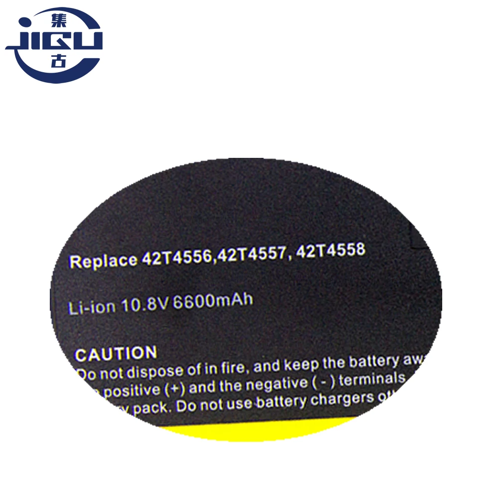 

JIGU 6600MHA Laptop Battery 45J7914 42T4557 42T4559 42T4556 42T4558 42T4655 For Lenovo ThinkPad W700 W700d W701 W701ds Series