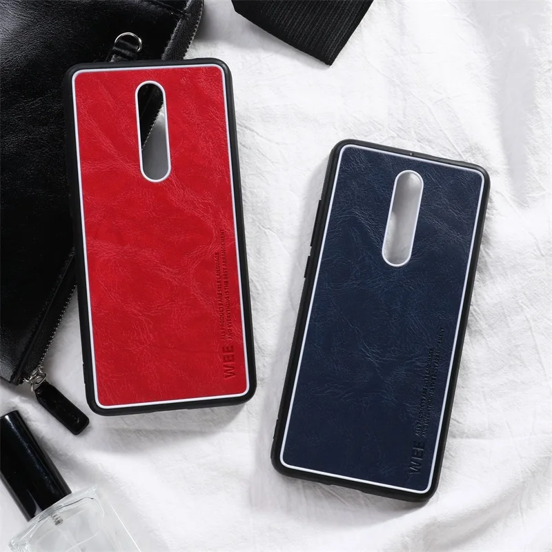 For Xiaomi Redmi K20 Case Luxury PU Leather Silicone Soft TPU Frame Back Cover Cases mi 9T Pro Shockproof Fundas |