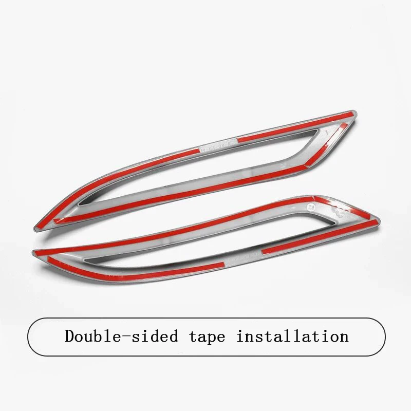 Car light Rear fog lamp Frame Cover sticker For Tesla model 3 2017-2020 ABS carbon fiber Decorative stickers Accessories | Автомобили и