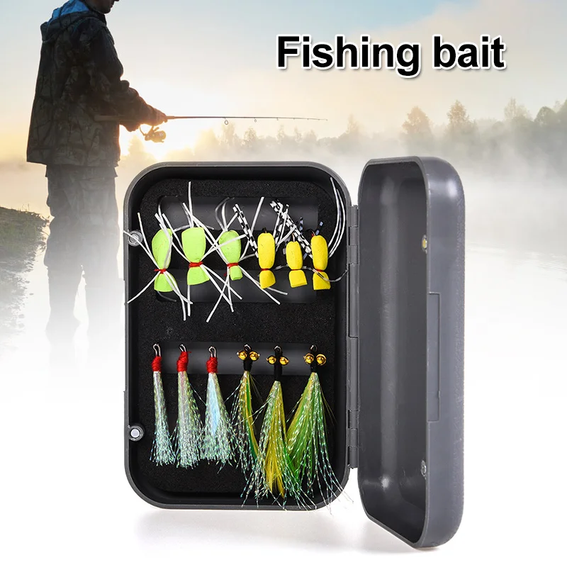 12 шт. рыболовные крючки с бородкой | Спорт и развлечения