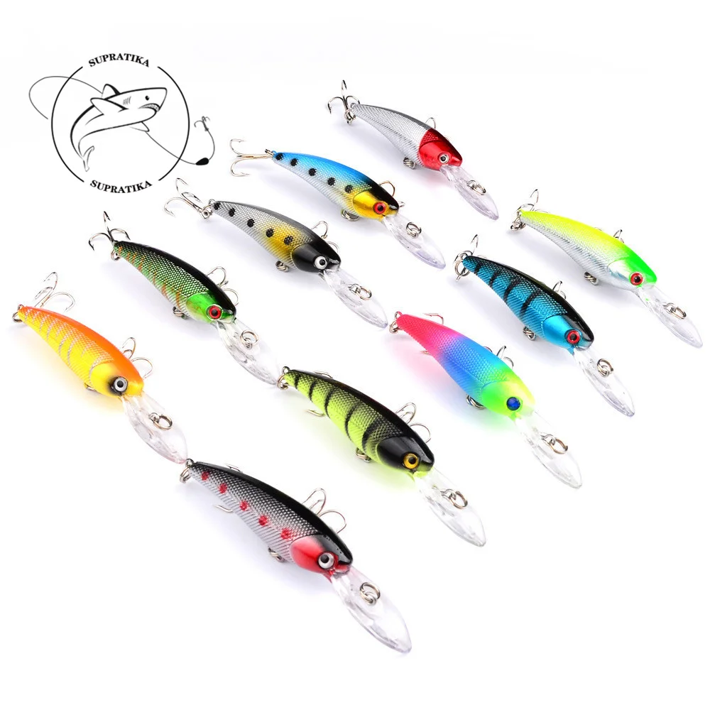 Crankbait Plastic Hard Bait Fishing Accessories lure 90mm/8.3g For Sea Fish bait Isca Artificial Wobbler Trolling Floating Decoy | Спорт и