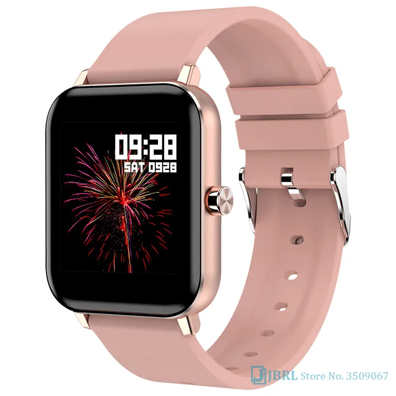 Полностью сенсорные Смарт часы для женщин и мужчин с музыкальным управлением