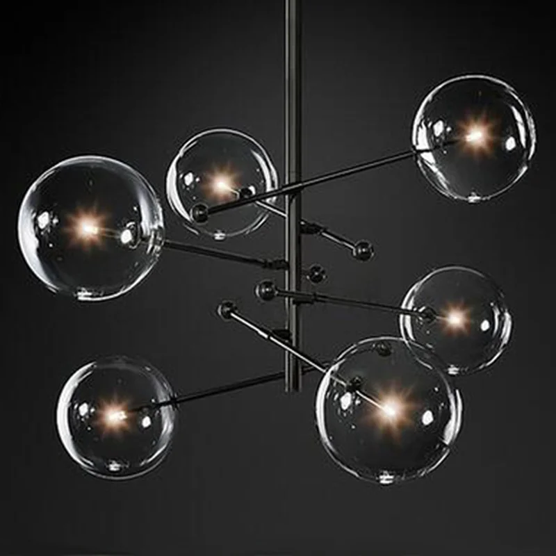Nordic Glass Ball креативная Подвесная лампа современный простой подвесной светильник s