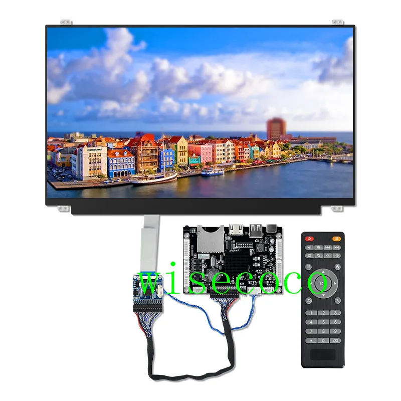 15 6 дюймовый 1366*768 LCD экран ноутбука дисплей sd карта lvds VGA многофункциональная