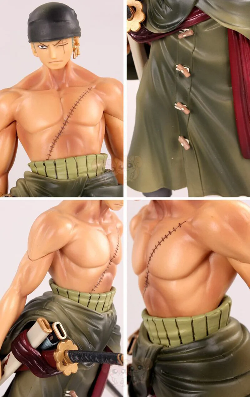 

ONE PIECE Action Figure Group Vertical Ornaments Roronoa Zoro Model Toys