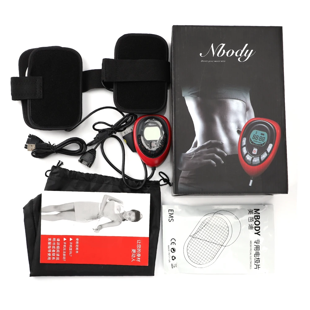 

Electric Muscle Stimulator EMS Arm Calf Fitness Massager Slimming Machine Weight Loss Anti Cellulite Bodybuilding Instrument