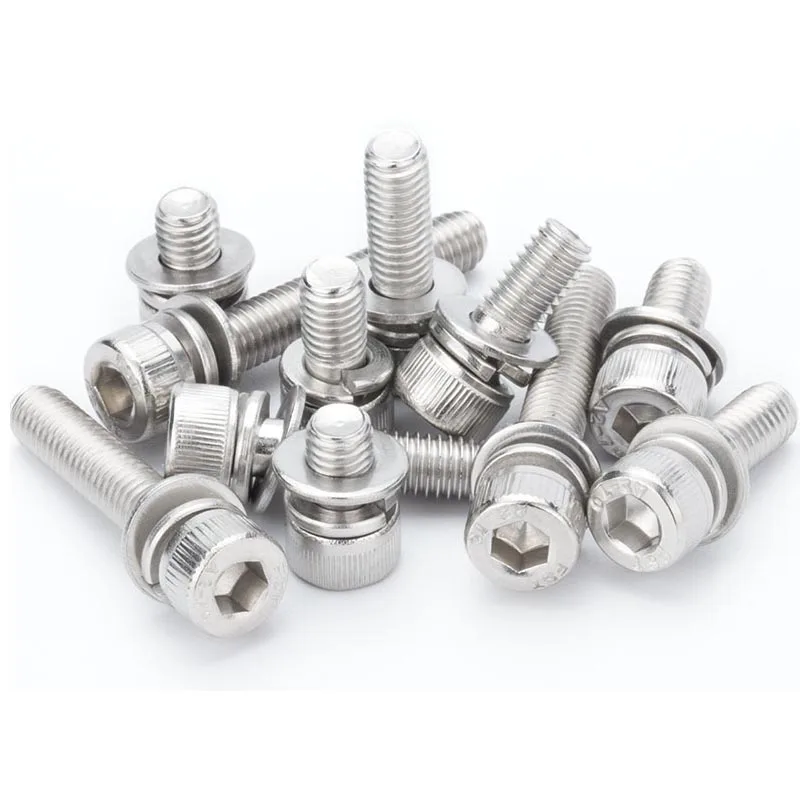 304 Шестигранная головка из нержавеющей стали с головкой шестигранным