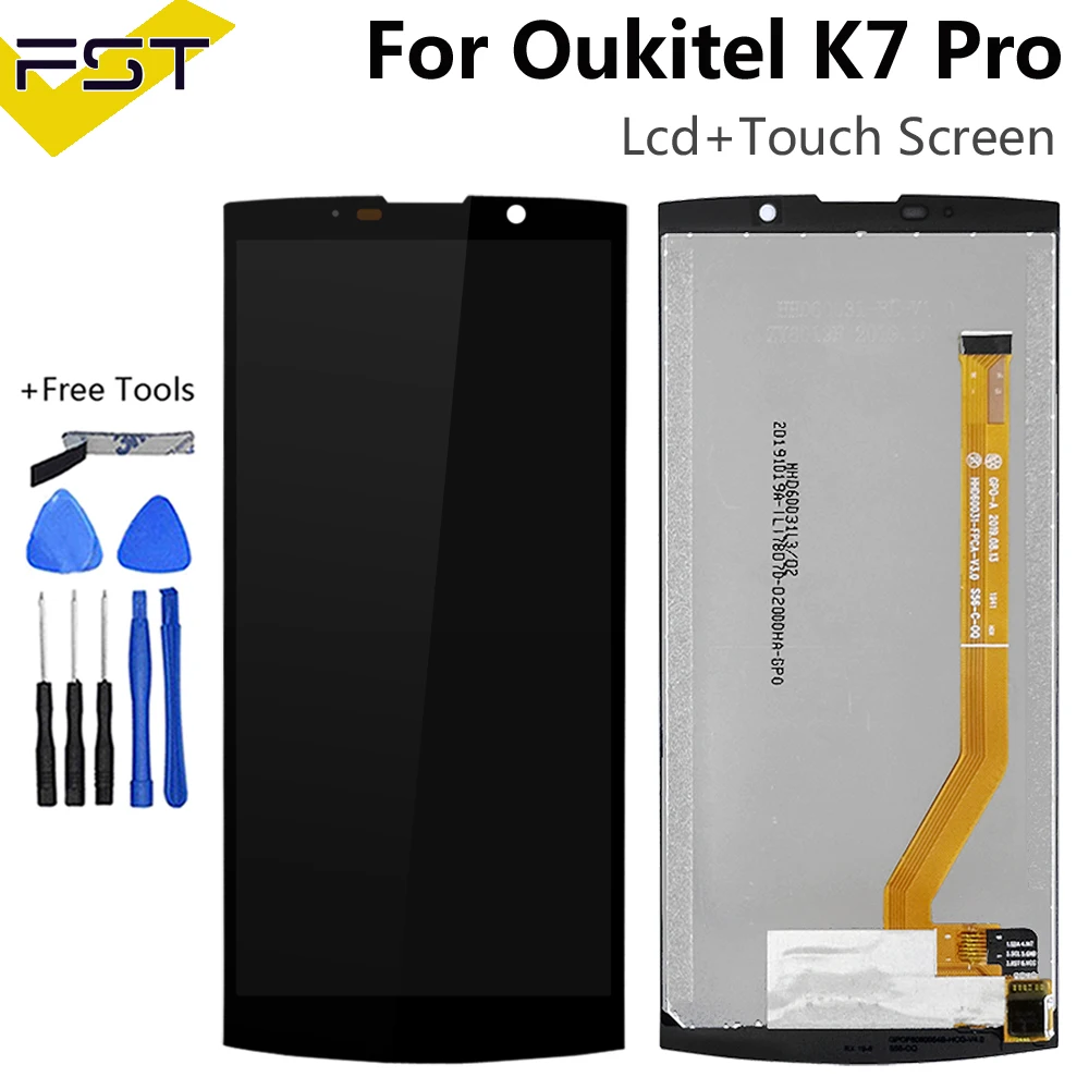 Черный ЖК дисплей 6 0 дюйма для Oukitel K7 Pro дигитайзер сенсорного экрана в сборе
