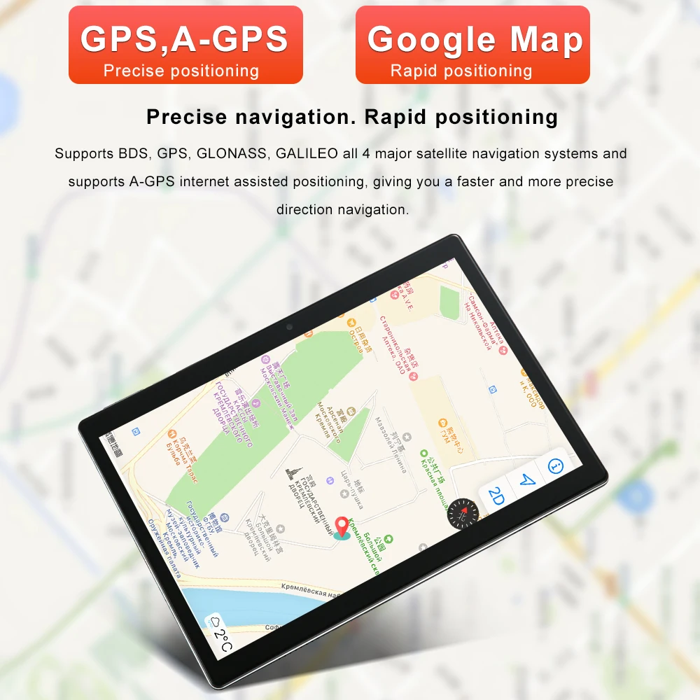 Hot New Ultra Slim 10 inch Tablet PC 10 Core 6GB RAM 128GB ROM 2.5D Tempered Glass 13M Camera Android 8.0 Tablet 10.1 WiFi GPS