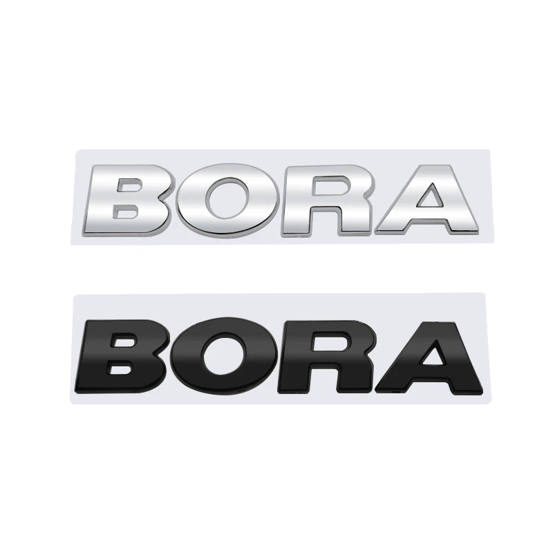 Автомобильные наклейки ABS с надписями для заднего багажника VW Volkswagen Bora