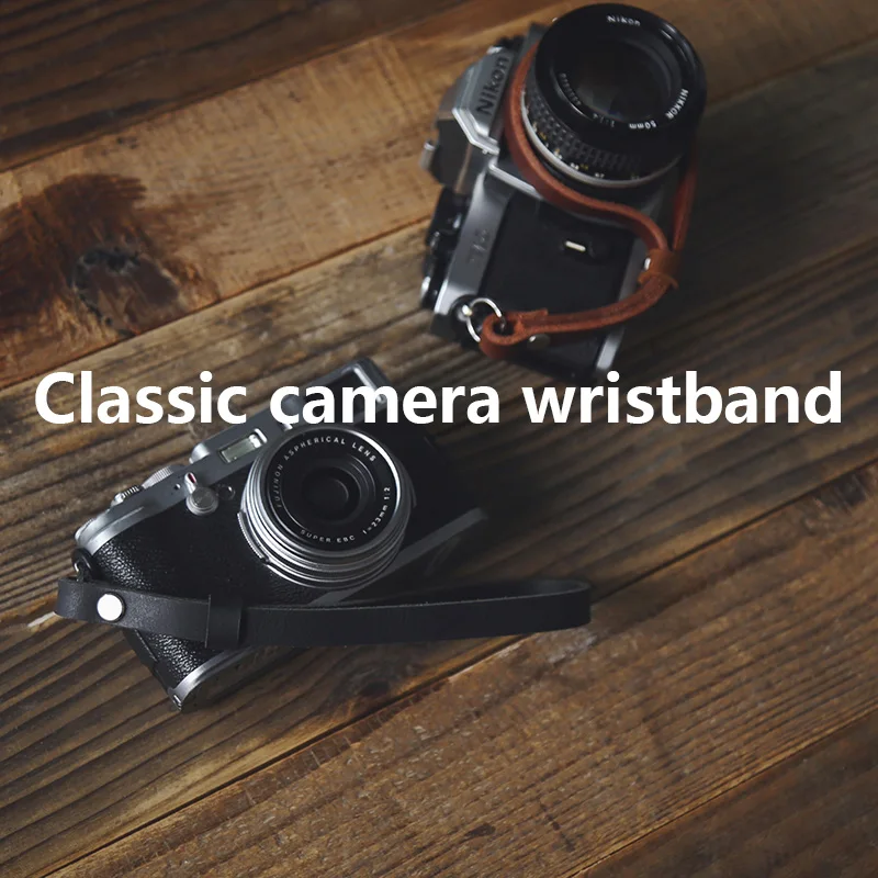 Ремешок на запястье для камеры в британском стиле 595 головы кожаный ремешок микро