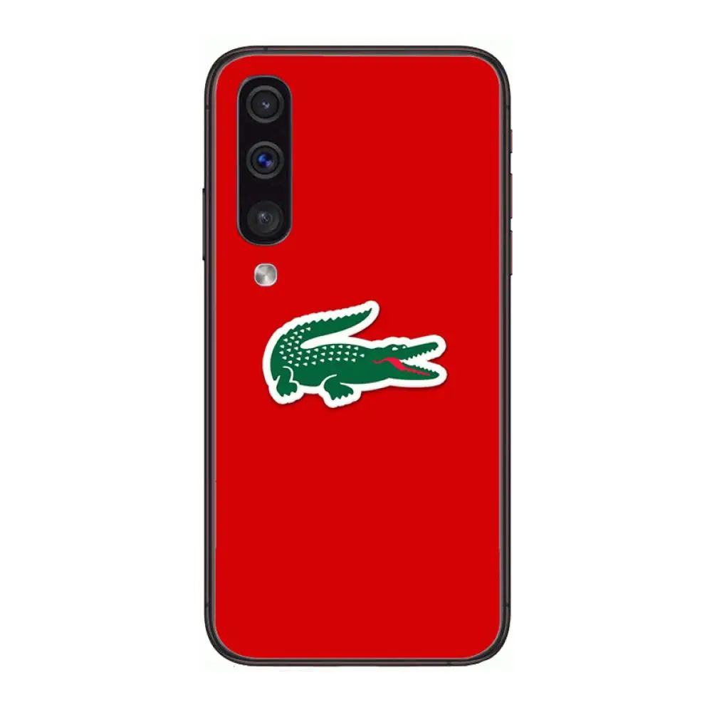 

Luxury art L-Lacoete marca Phone Case Hull For Samsung Galaxy A 3 5 6 7 8 9 E 2018 Plus 2017 E S Black Shell Art Cell Cover TPU