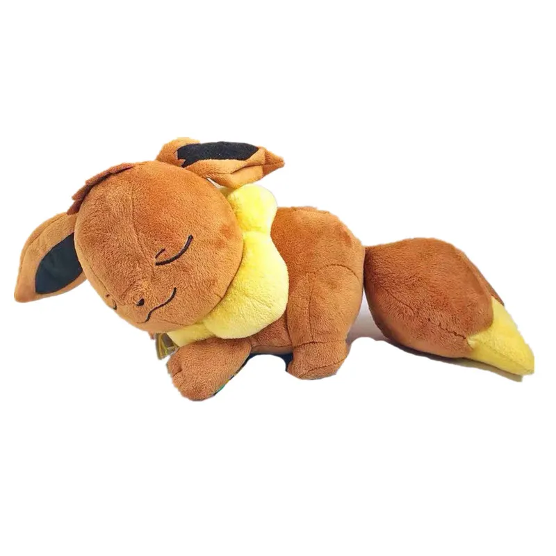 Аниме серия игр Покемон 35 см сон Eevee Плюшевые игрушки Мягкая кожа Сквиртл