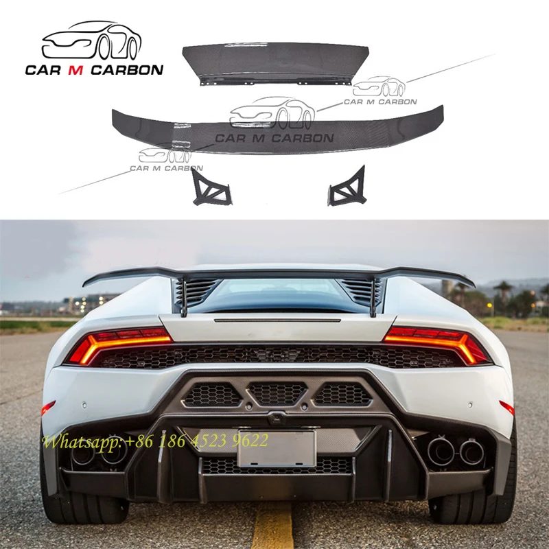 

LP610 заднее крыло для LP610 до V стиль карбоновый спойлер задний спойлер для LP610 FRP
