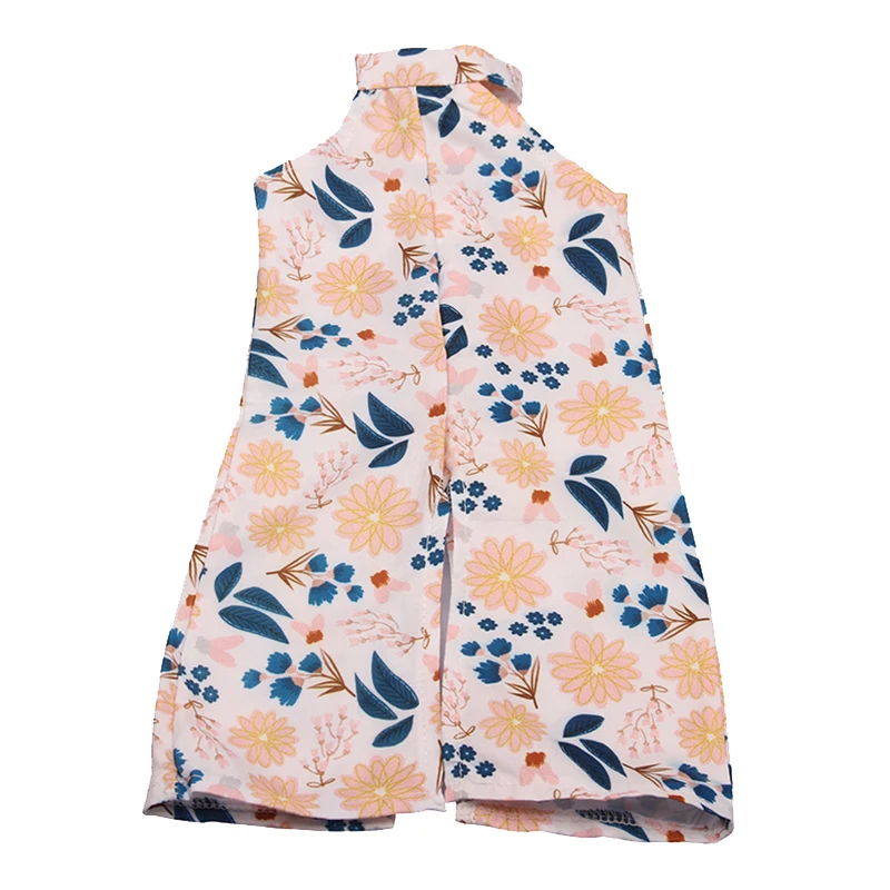 Платье для куклы в американском стиле летняя юбка с листьями и цветами Одежда