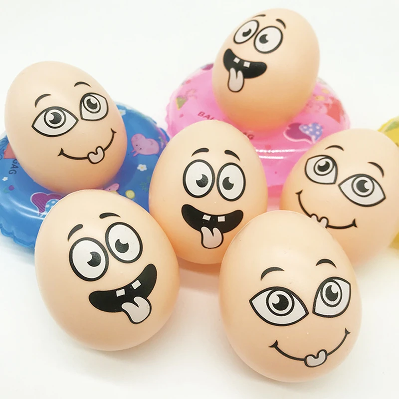 

1pcs Simulation Eggs DIY Hand-painting Easter Egg Simulator Kids Toys Artificial Eggs Decoration Educational Toys For Children