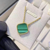 original brand female jewelry luxury design flower necklace s925 agate female necklace fashion engagement holiday gift f