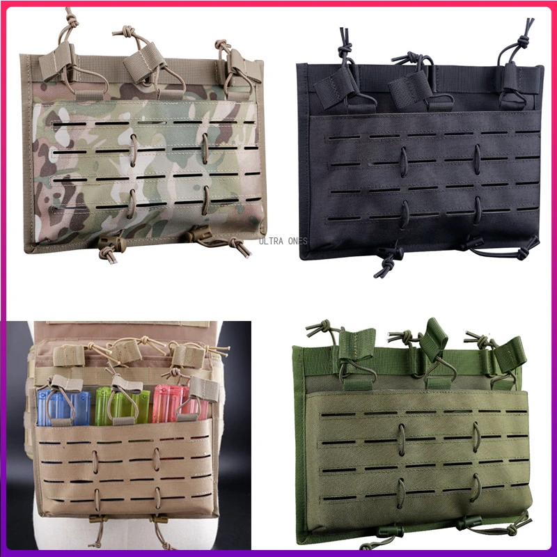 

Военная Тактическая Тройная сумка для магазина, страйкбольная охотничья сумка для пейнтбола с системой Molle, быстрая Магнитная сумка AK AR M4