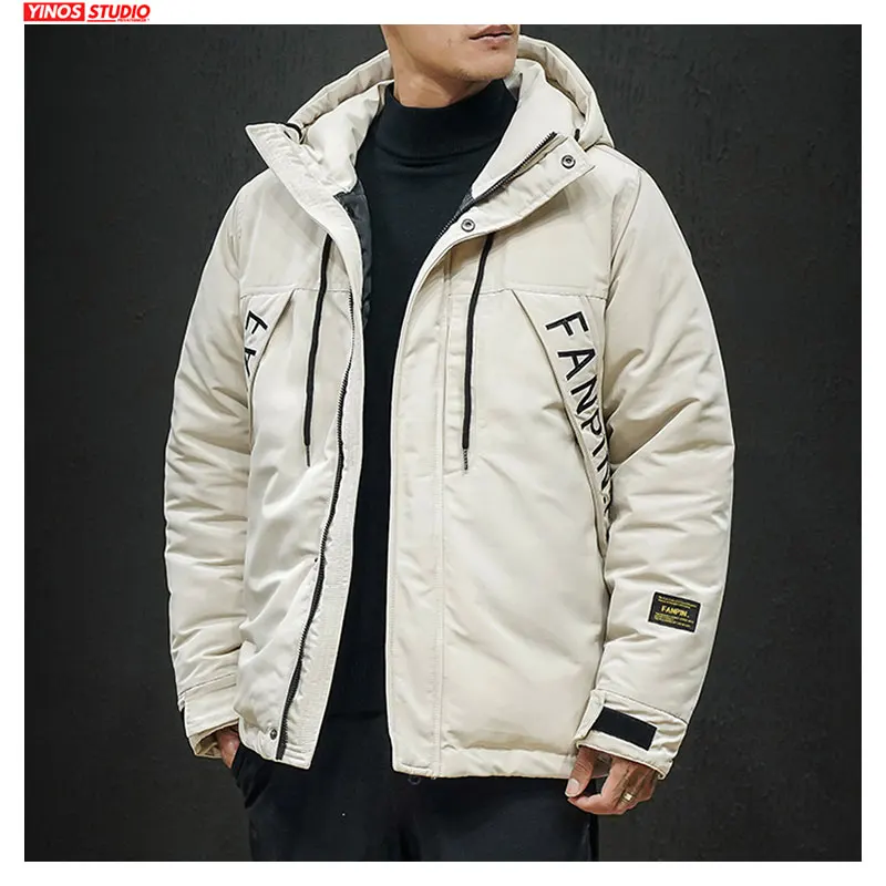 Прямая поставка зимние теплые хлопковые пальто 2019 мужская верхняя одежда