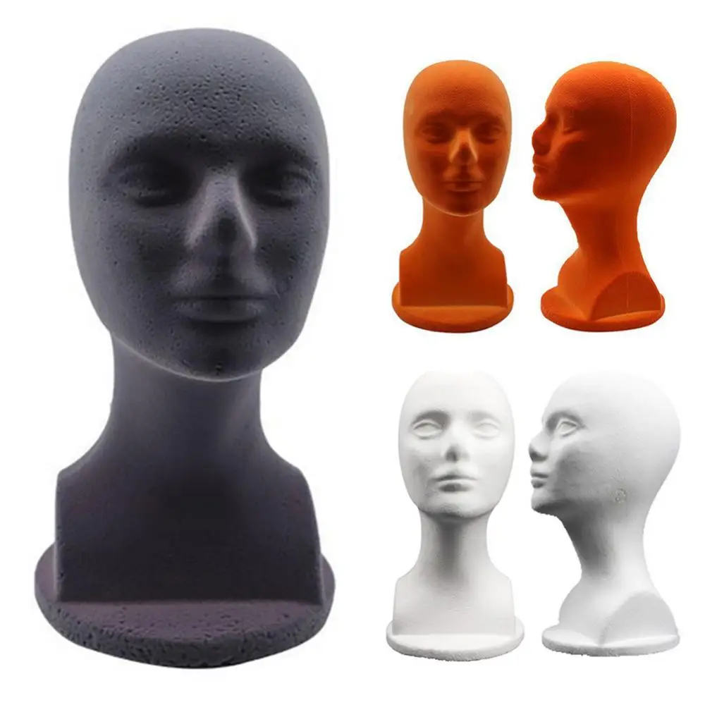 

Dropshipping Female Foam Head Mold Wig Hat Headwear Display Model Styling Salon Mannequin