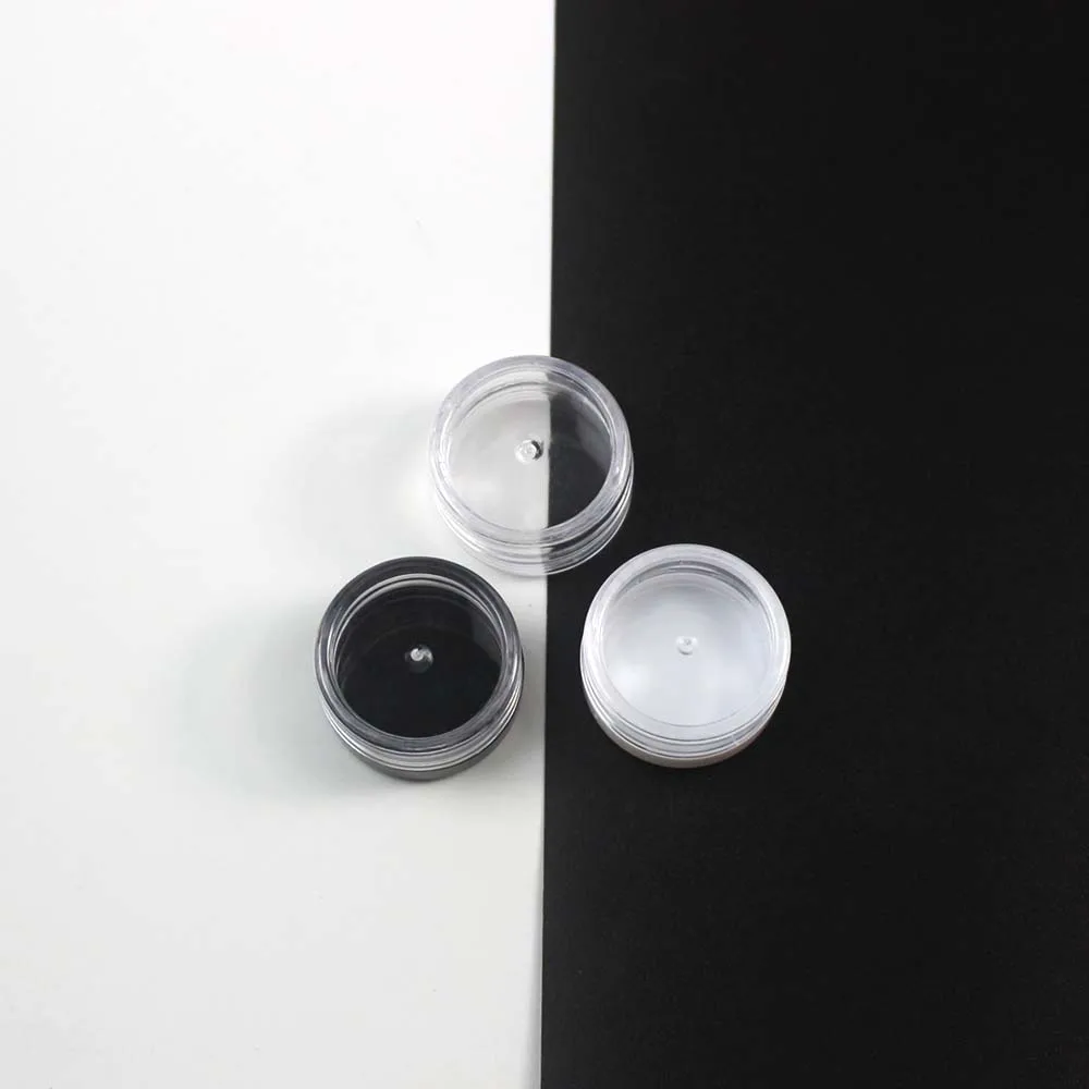 100 шт./лот пластик пс 5g рассыпчатая пудра косметика парфюмерия диспенсер 5 мл