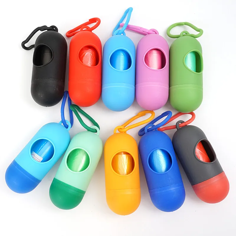 Корм для питомцев собаки дозатор мешков ПИЛЮЛЬКА Форма отходов мусорные мешки