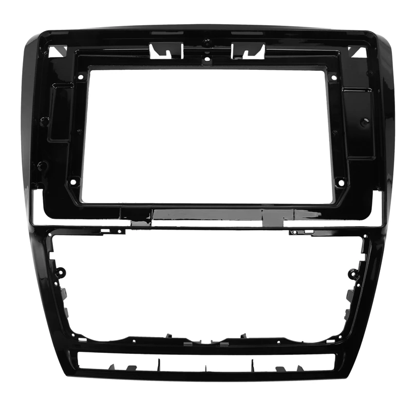 2 Din 10 1 дюймовая Автомобильная панель Fascia Для SKODA OCTAVIA 2007-2014 стерео радио Панель DVD